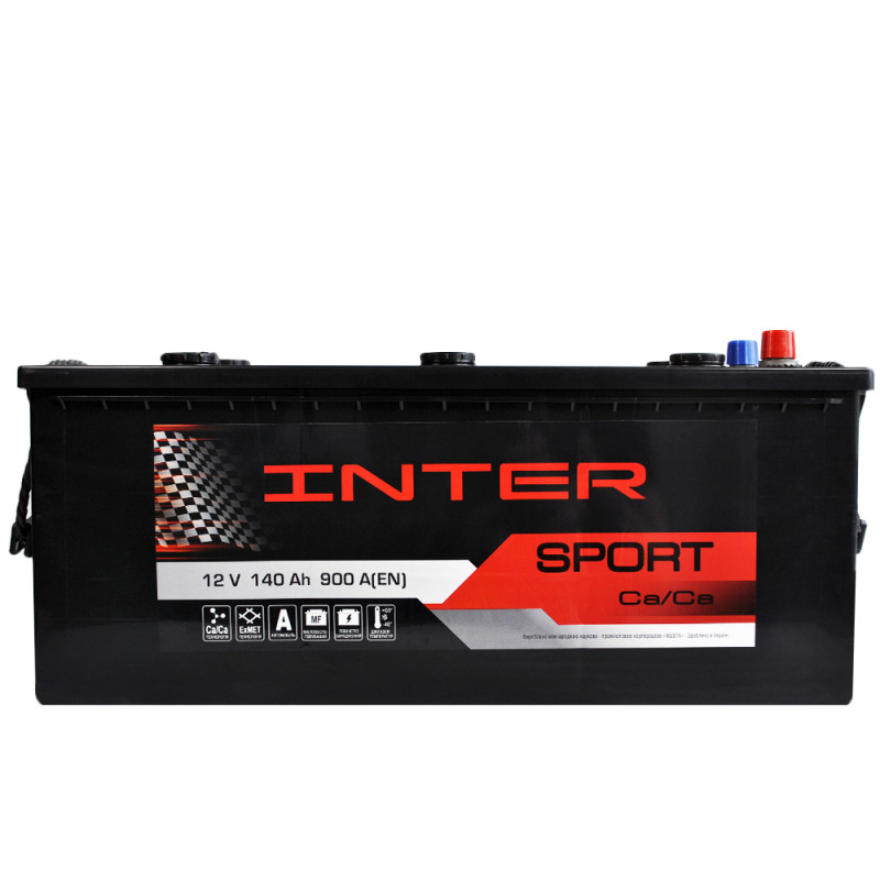 Акумулятор INTER Sport 140Ah 900A